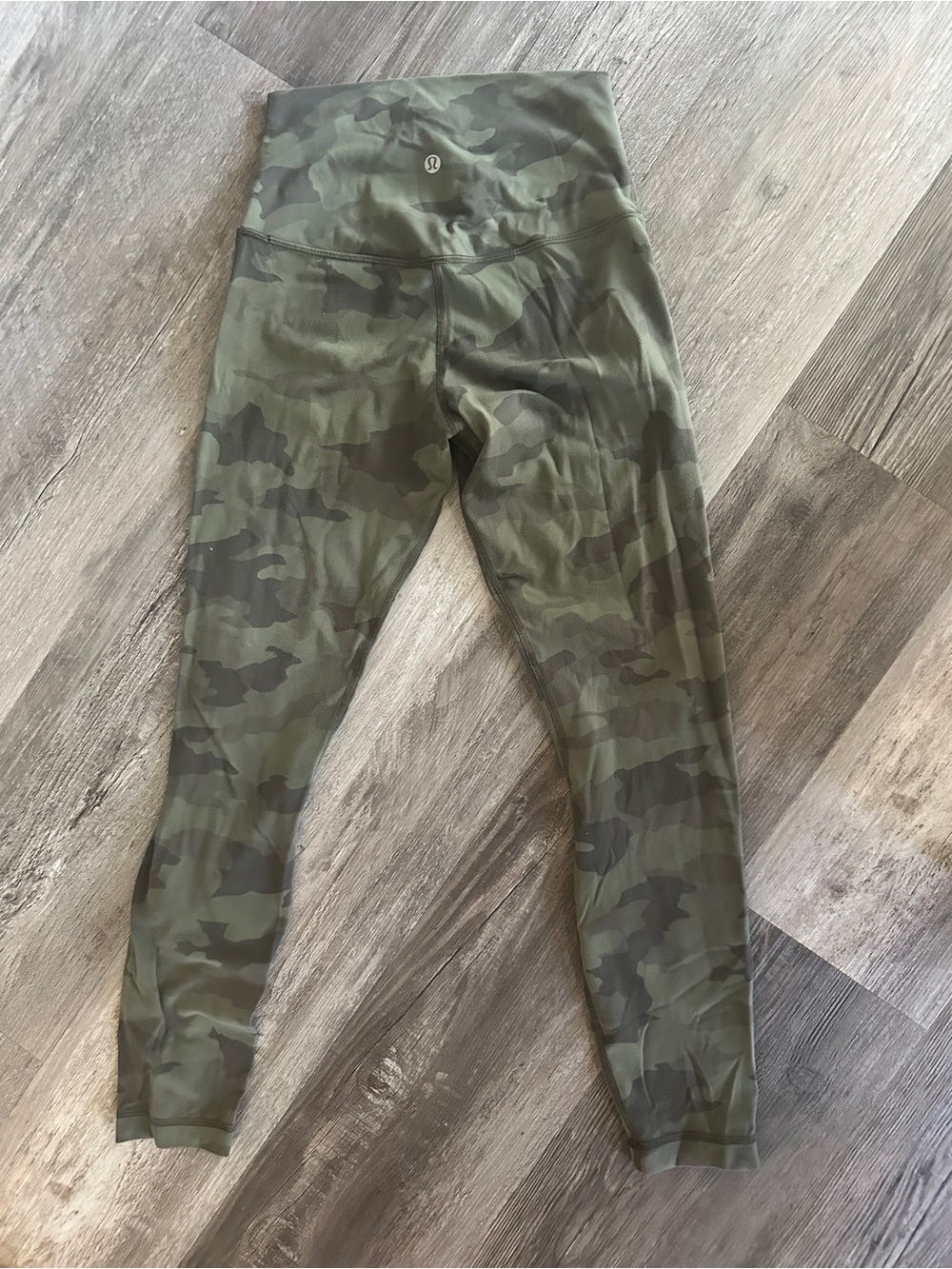 lululemon athletica Olive Green Camo High-Rise Leggings - Picture 2 of 2